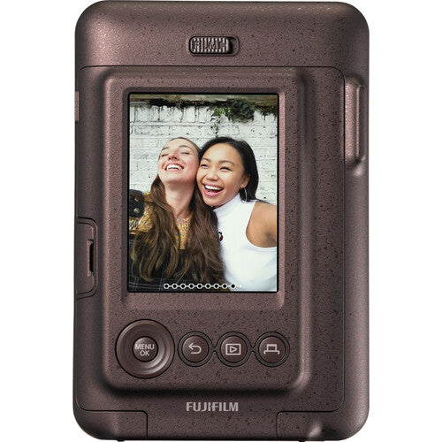 FUJIFILM INSTAX Mini LiPlay Hybrid Instant Camera - 2024 New Version, USB-C (Deep Bronze)