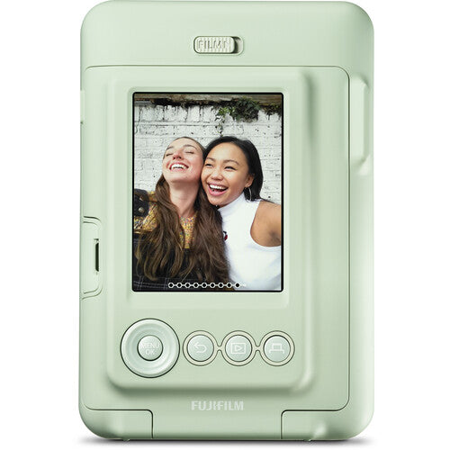 FUJIFILM INSTAX Mini LiPlay Hybrid Instant Camera - 2024 New Version, USB-C (Matcha Green)