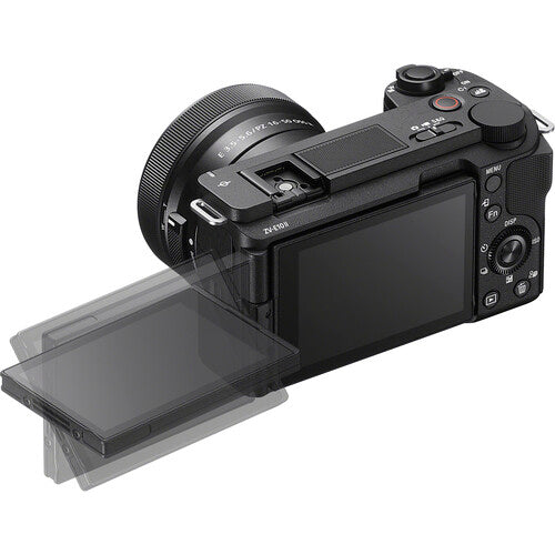 SONY ZV-E10 II (Mark 2) Mirrorless Camera with 16-50mm II (Mark 2) Kit Lens (Black)