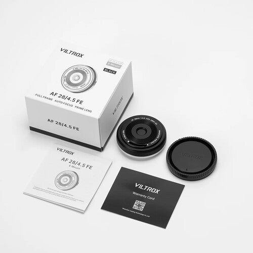 VILTROX AF 28mm f/4.5 FE lens - Sony E Mount (Black)