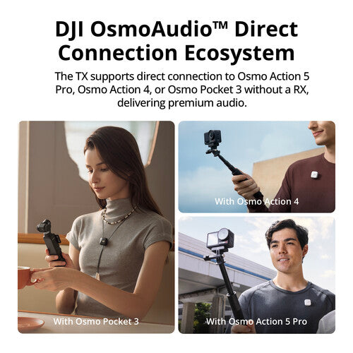 DJI Mic Mini Wireless Transmitter (Mic) ONLY (Black)