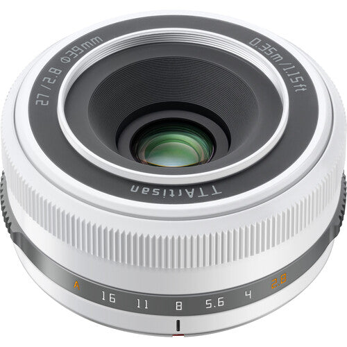 TTARTISAN AF 27mm F2.8 - Fujifilm X-Mount (Polar White, Limited Edition)