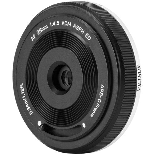 VILTROX AF 28mm f/4.5 X Lens - Fujifilm X Mount (Black)