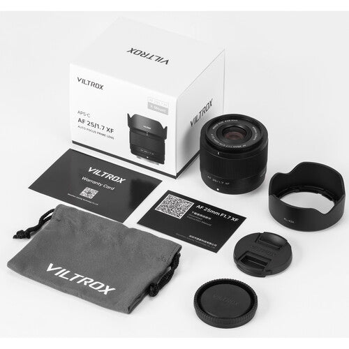 VILTROX AF 25mm f/1.7 Air APS-C Lens for Sony E Mount
