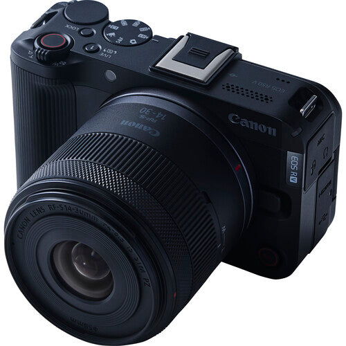 CANON EOS R50 V Mirrorless Camera with 14-30mm f/4-6.3 IS STM PZ Lens (Black)