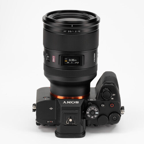 VILTROX AF 35mm f/1.2 LAB FE Lens for Sony E Mount (Black)