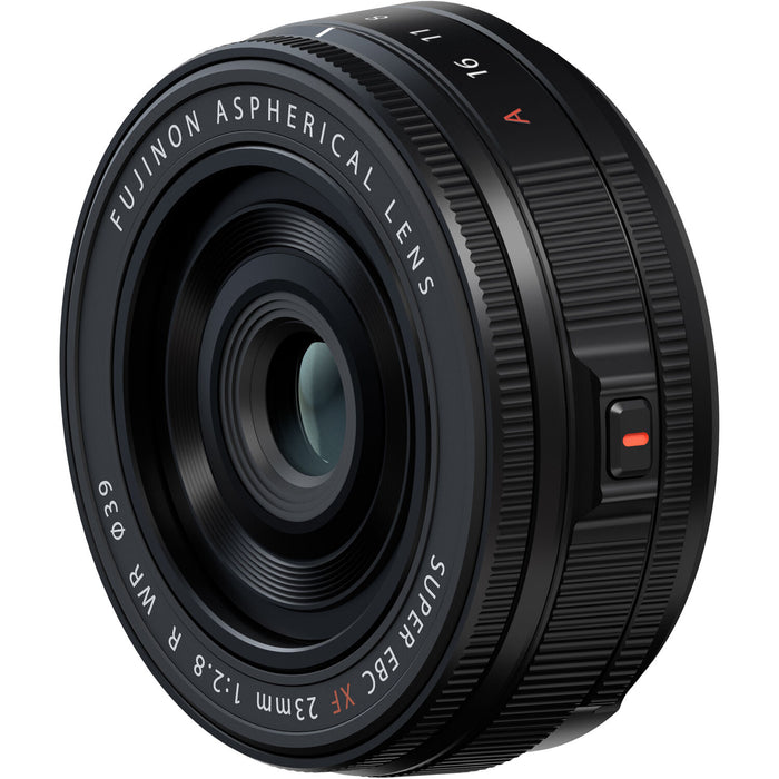 FUJIFILM XF 23mm f/2.8 R WR Lens for Fujifilm X Mount (Black)