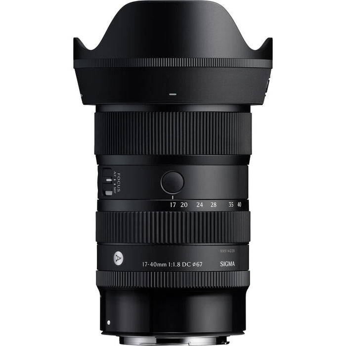 SIGMA 17-40mm f/1.8 DC Art Lens for Canon RF Mount