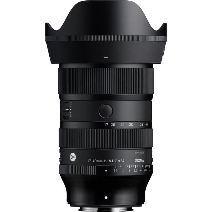 SIGMA 17-40mm f/1.8 DC Art Lens for Fujifilm X Mount