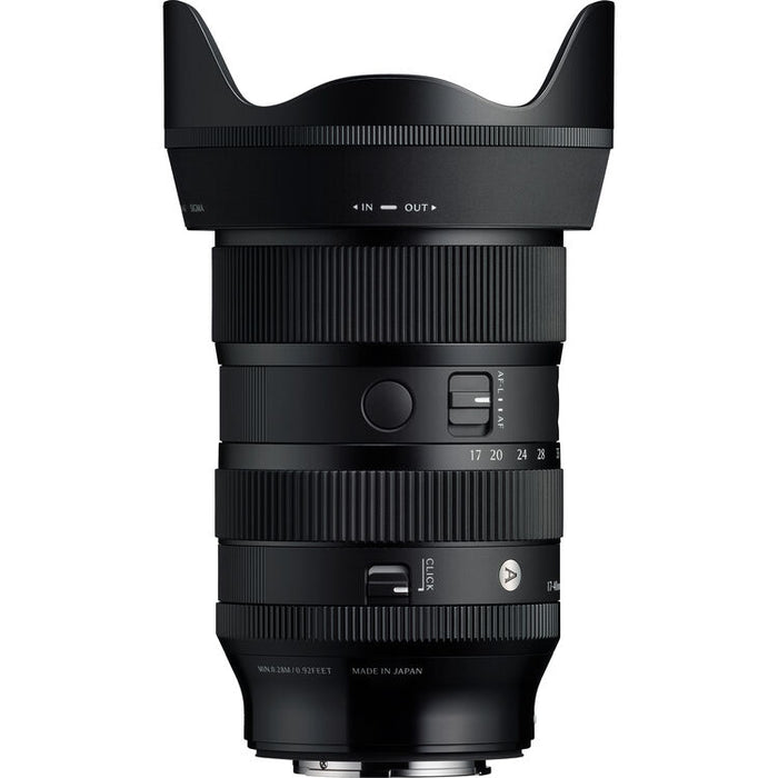 SIGMA 17-40mm f/1.8 DC Art Lens for Fujifilm X Mount