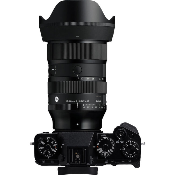 SIGMA 17-40mm f/1.8 DC Art Lens for Fujifilm X Mount