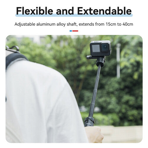 TELESIN Quick Release Selfie Stick 2.0 with Mini Tripod