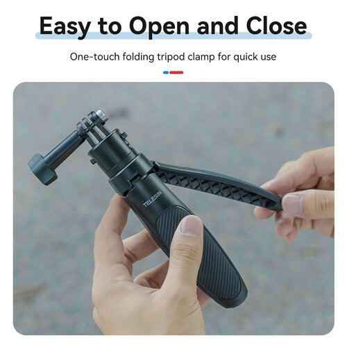 TELESIN Quick Release Selfie Stick 2.0 with Mini Tripod