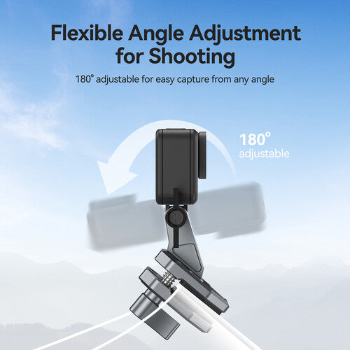 TELESIN Windshield Clamp Mount for Action Camera