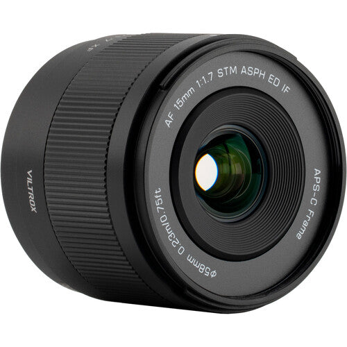 VILTROX AF 15mm f/1.7 Air APS-C Lens - Fujifilm X Mount