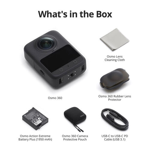 (ACTIVATED) DJI Osmo 360 Camera - Standard Combo