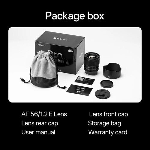 VILTROX AF 56mm f/1.2 PRO APS-C Lens - Sony E Mount