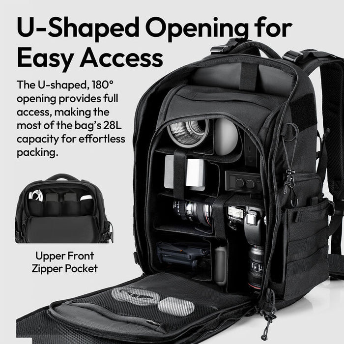 ULANZI BC007 Tactical Camera Backpack 28L