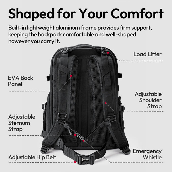 ULANZI BC007 Tactical Camera Backpack 28L
