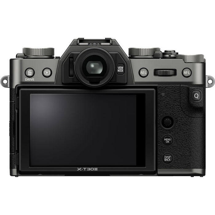 FUJIFILM X-T30 III Mirrorless Camera - Body only (Charcoal Silver)