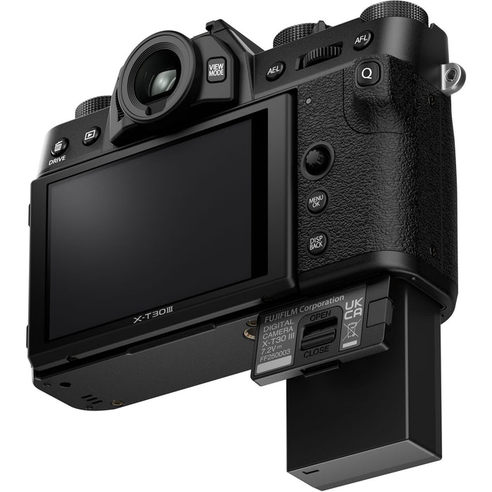 FUJIFILM X-T30 III Mirrorless Camera with 13-33mm f/3.5-6.3 Lens (Black)