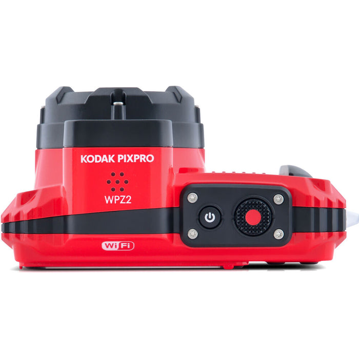 KODAK PIXPRO WPZ2 Rugged Waterproof Digital Camera (Red)