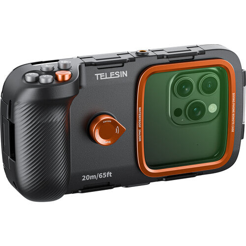 TELESIN General Smartphone Diving Case w/ Bluetooth-enabled Physical Buttons