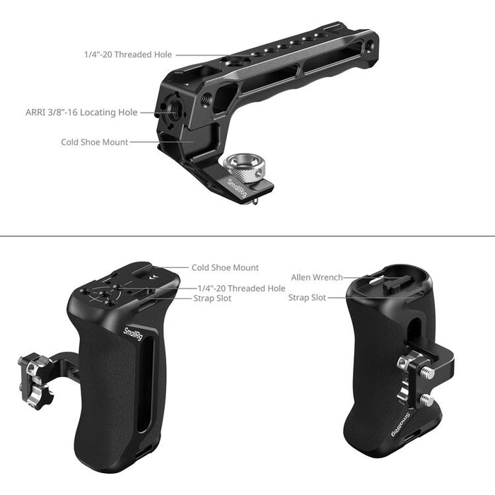 SMALLRIG 3669C Advanced Cage Kit For Sony A7 V, A7R V, A7S IV - Cage, Top handle, Side Handle