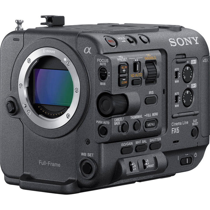 SONY FX6 Cinema Line Full-Frame Camera - Body only