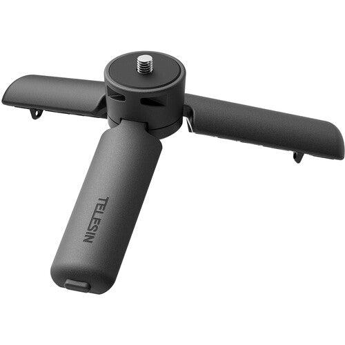 TELESIN Auto-Open Mini Tripod for DJI Pocket 3/ 4, Insta360 Luna Ultra