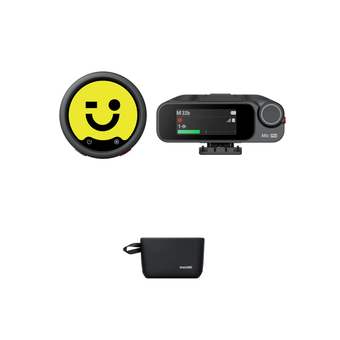INSTA360 Mic Pro Single (1 TX + 1 RX) (Black)