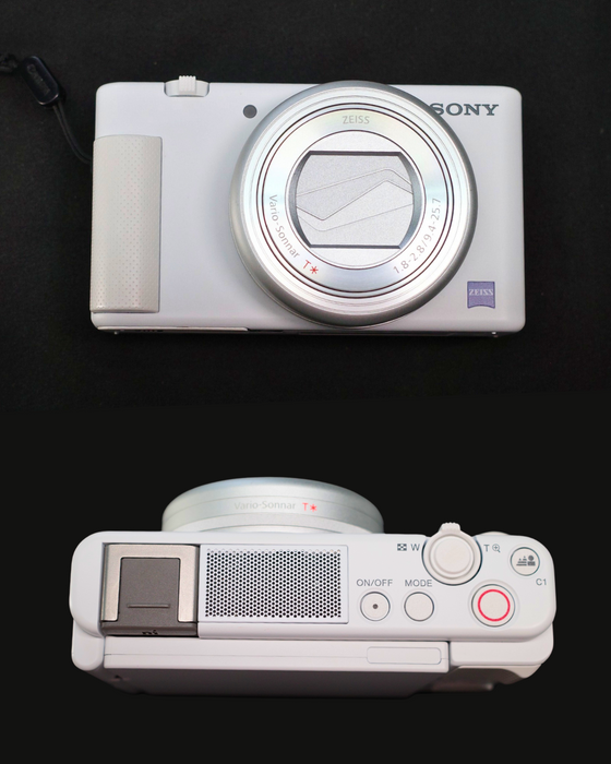 (USED) SONY ZV-1 Compact Digital Camera (White) - Excellent - 4934956