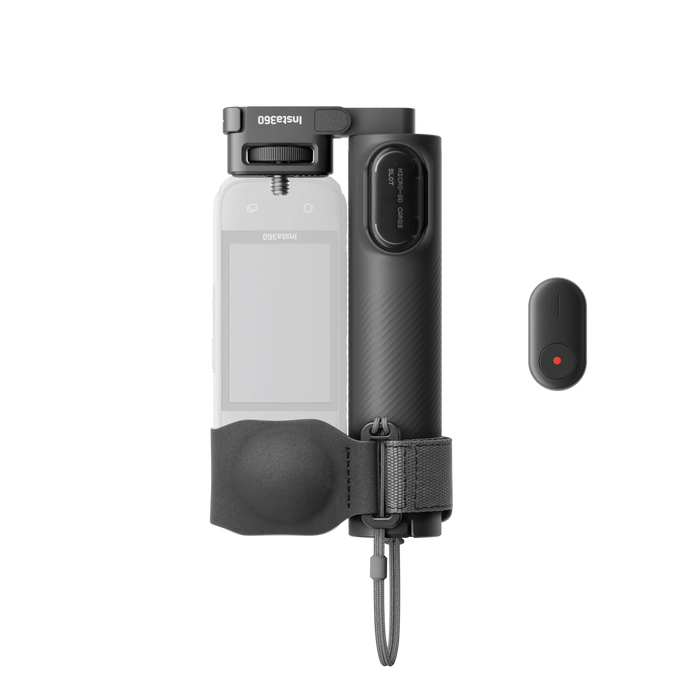 INSTA360 Foldable 2-in-1 Invisible Selfie Stick + Tripod + Remote Kit - 58.5cm, 1/4" Mount