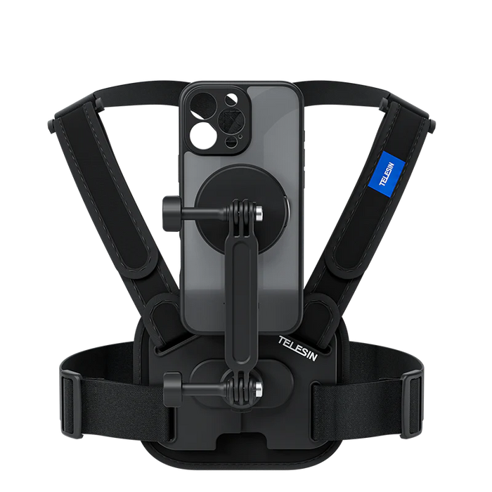 TELESIN Chest Strap w/ Quick Release Phone Case for iPhone 16 Pro