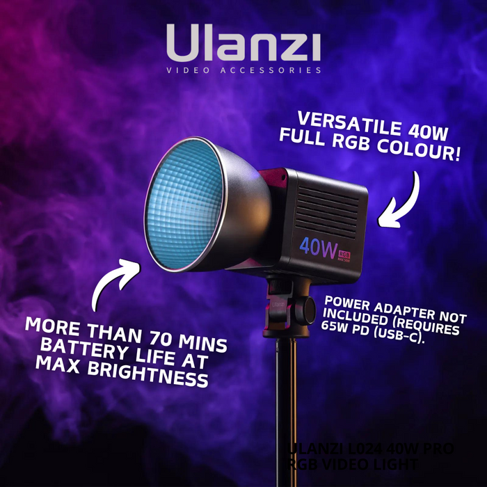 ULANZI L024 40W Pro RGB LED Video Light