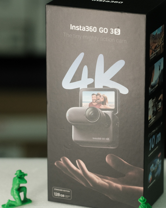 (USED) INSTA360 GO 3S - 128GB (Black) - Like New - IATEF2405CG7TA / IATEG2405JXX7B