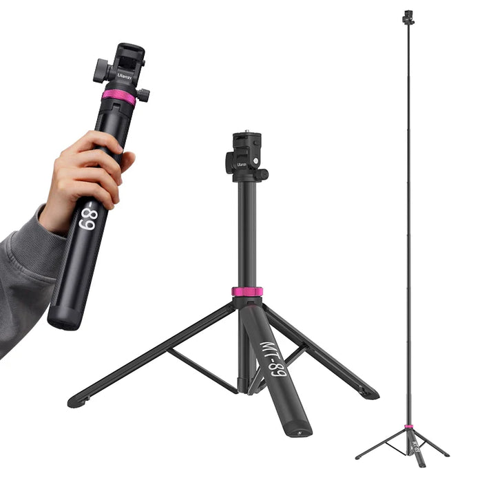 ULANZI MT-89 Quick-Release Light Stand with Cold Shoe Mount