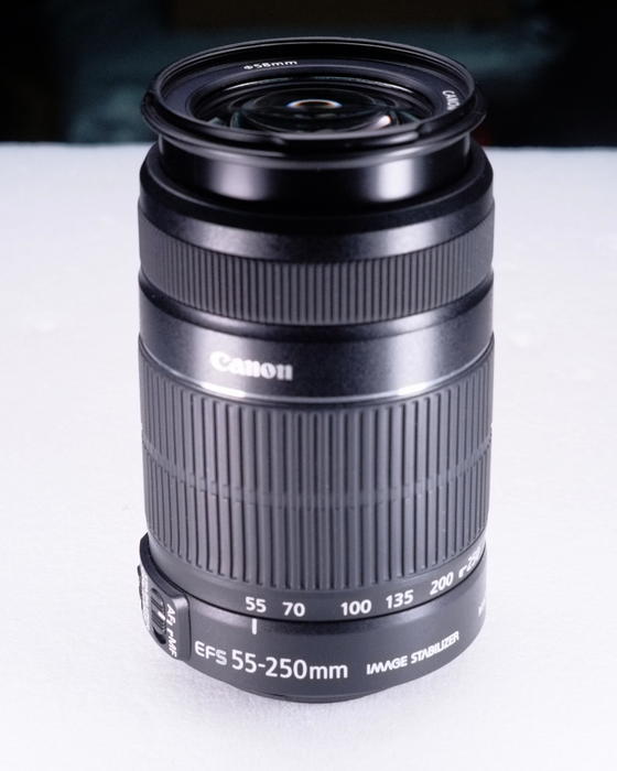 (USED) CANON EF 55-250mm f/4-5.6 IS II Zoom Lens - Like New - 7125231226