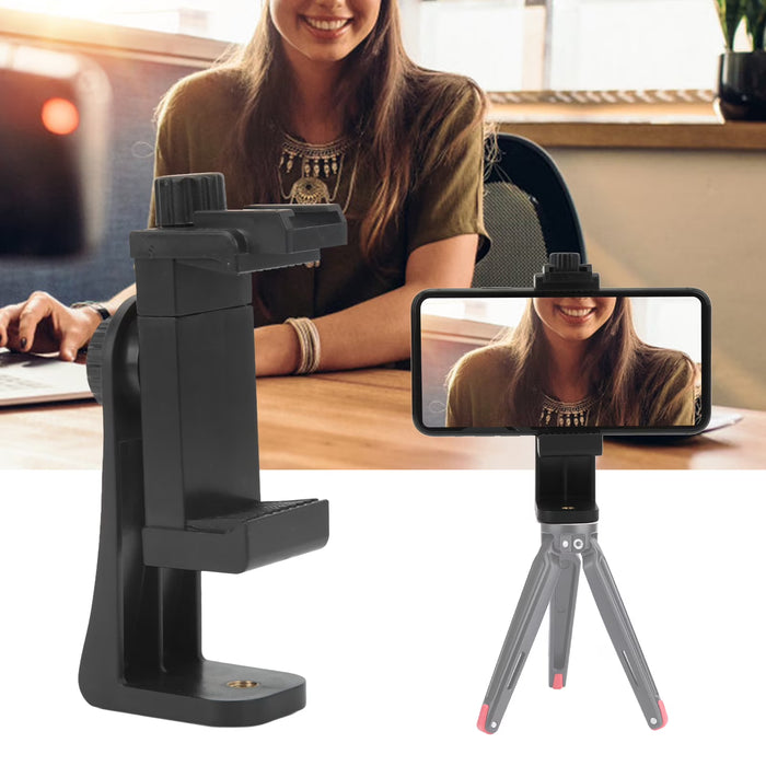 OEM (Generic) Phone Clamp w/ 1/4" Mount & Cold Shoe Mount