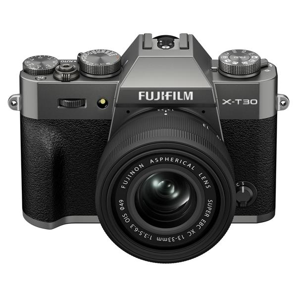 FUJIFILM X-T30 III Mirrorless Camera with 13-33mm f/3.5-6.3 Lens (Charcoal Silver)