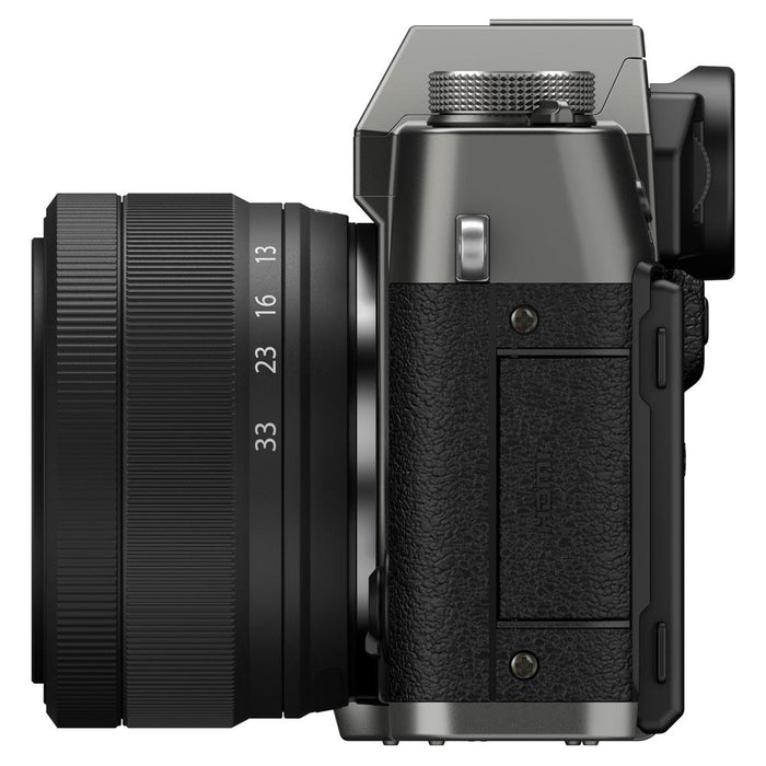 FUJIFILM X-T30 III Mirrorless Camera with 13-33mm f/3.5-6.3 Lens (Charcoal Silver)
