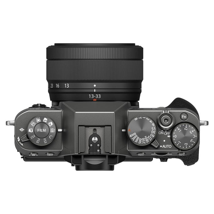 FUJIFILM X-T30 III Mirrorless Camera with 13-33mm f/3.5-6.3 Lens (Charcoal Silver)