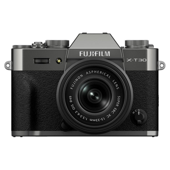 FUJIFILM X-T30 III Mirrorless Camera with 13-33mm f/3.5-6.3 Lens (Charcoal Silver)