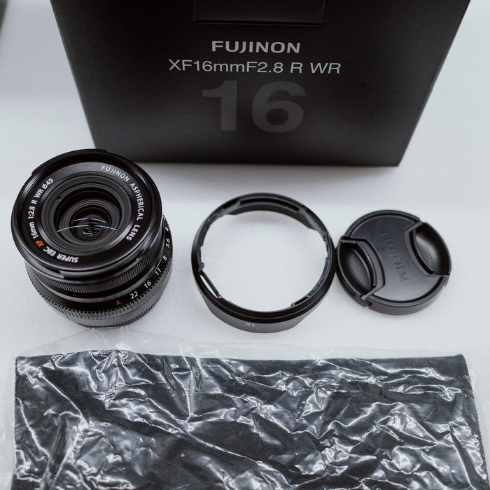 (USED) FUJIFILM XF 16mm F2.8 R WR - Black - Like New - 9AA07413