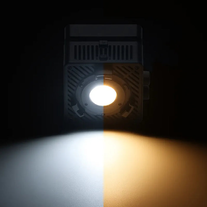 ULANZI EC65 65W Portable Bi-Color LED Video Light Set w/ Reflector, Diffuser & Optical Condenser