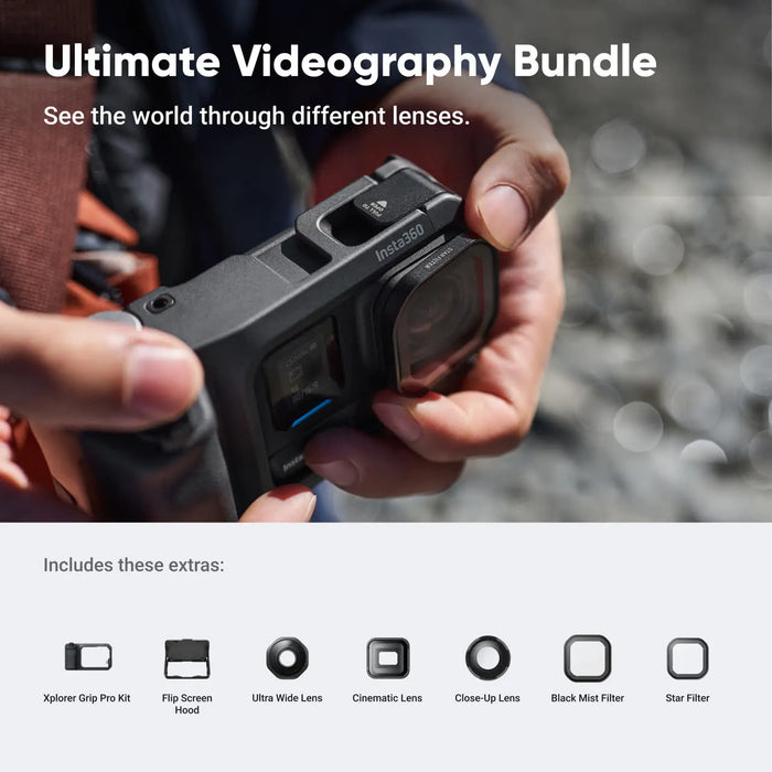 INSTA360 Ace Pro 2 - Ultimate Videography Bundle (Black)