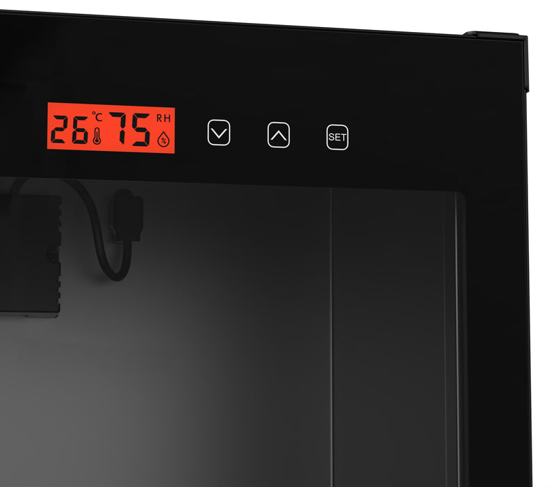 ANDBON Dry Cabinet - 25L, Automatic Control w/ Digital Display, Key Lock (Black)