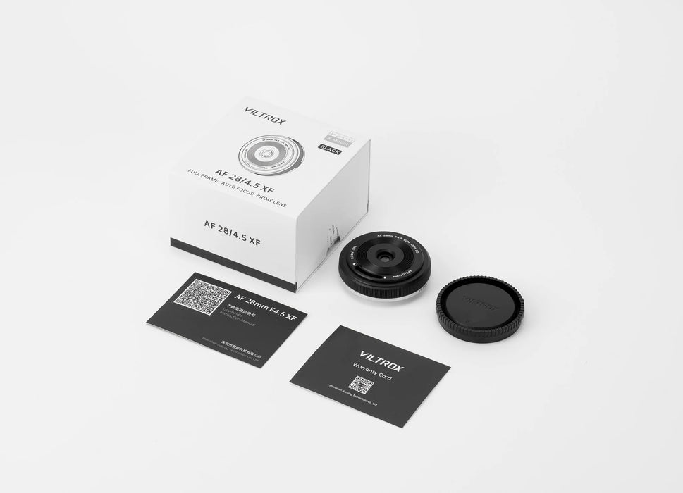 VILTROX AF 28mm f/4.5 X Lens - Fujifilm X Mount (Black)