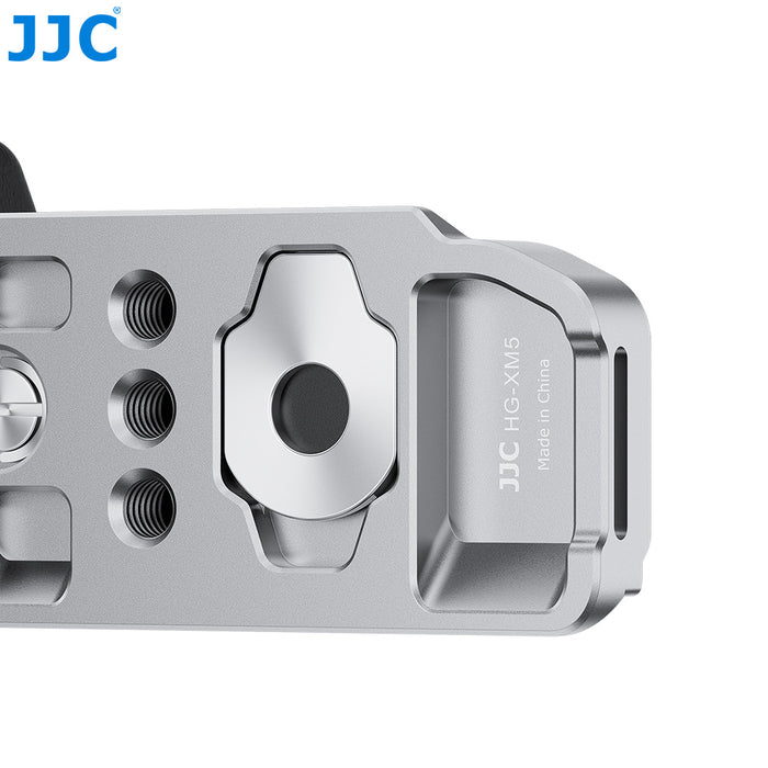 JJC Camera Hand Grip for Fujifilm X-M5 (Silver)