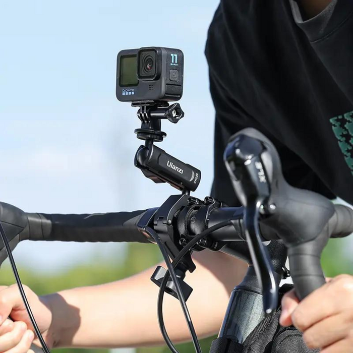 ULANZI Bike/Motorcycle Handlebar Clamp Mount for Action Camera